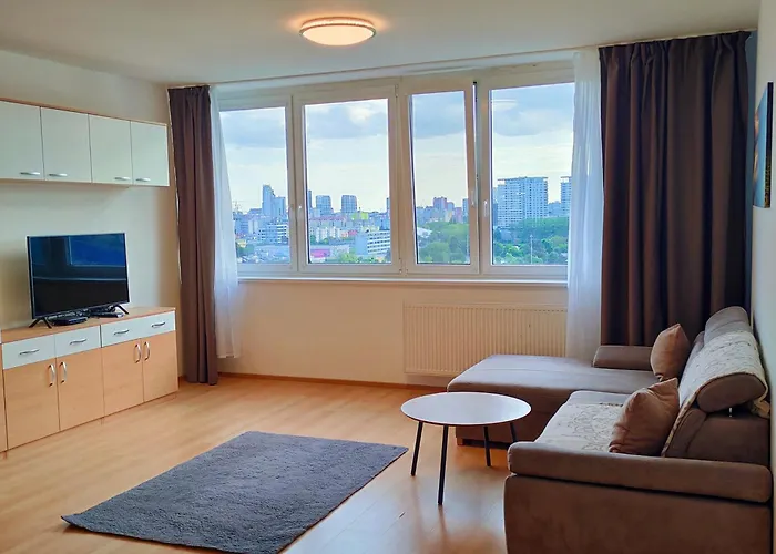 Sag 12th Floor Koloseo View Free Parking Bratislava